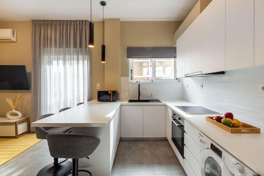 Ferienwohnung Snug By Zoia Living Athen Exterior foto