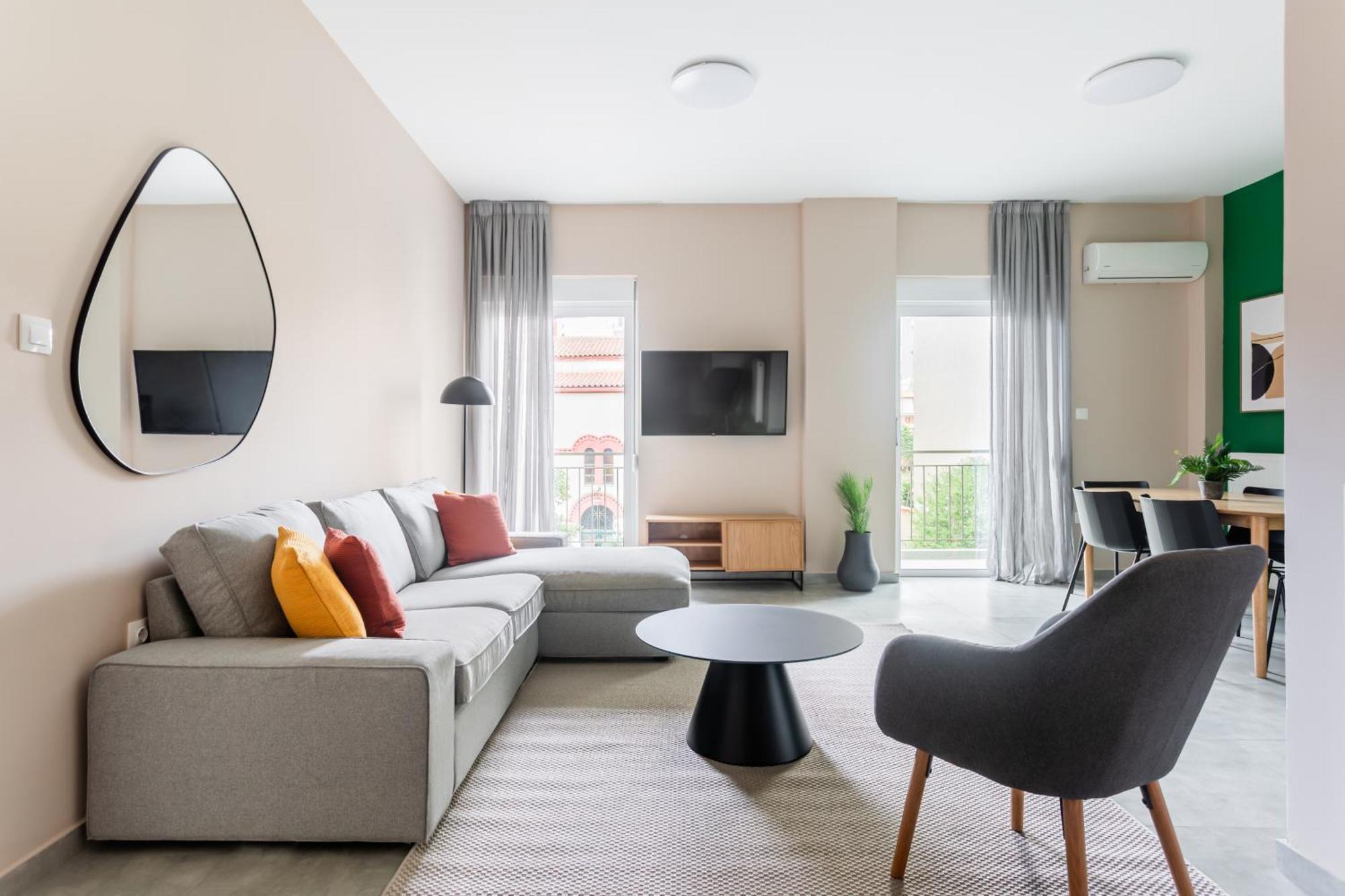 Ferienwohnung Snug By Zoia Living Athen Exterior foto