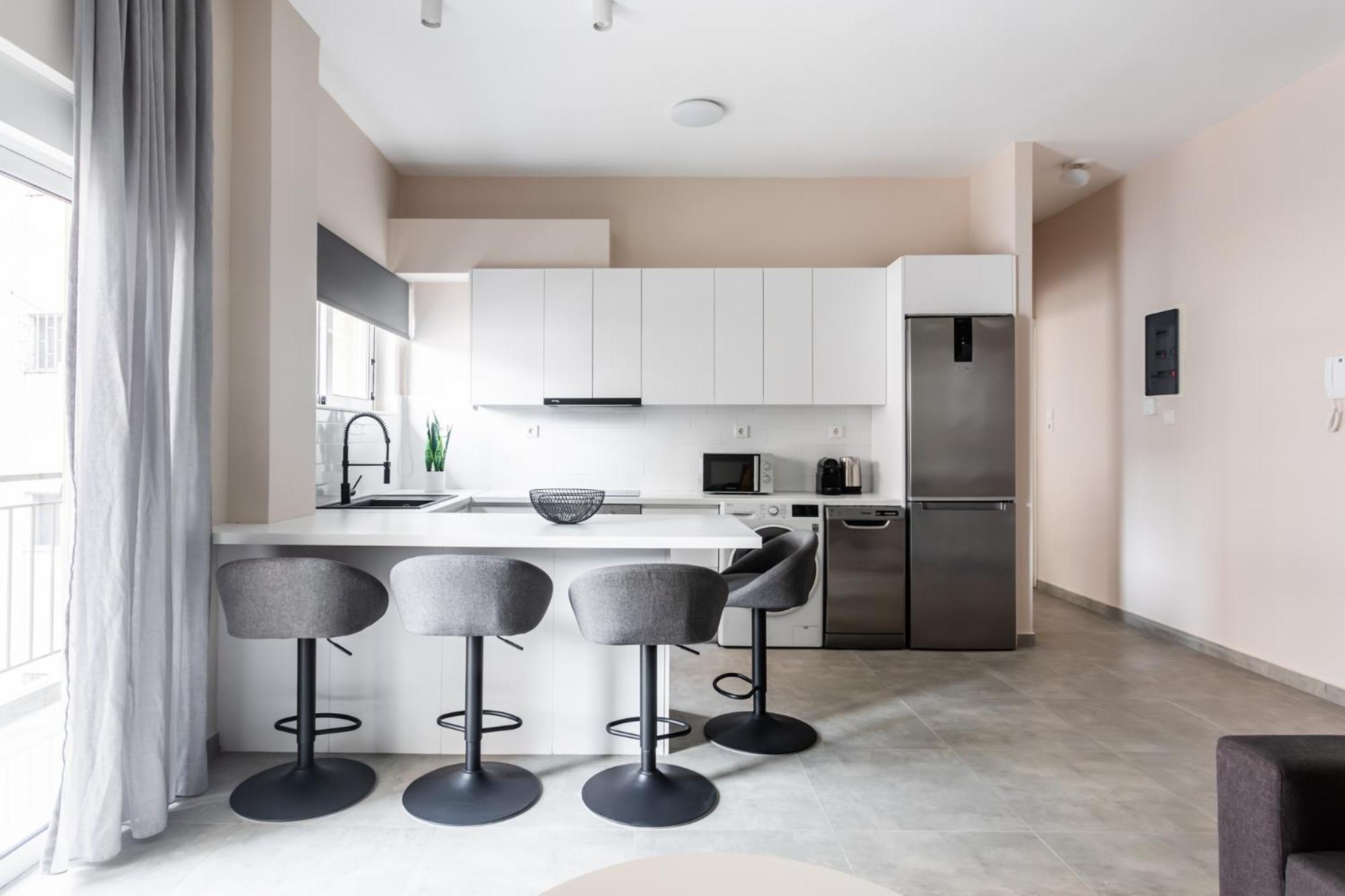 Ferienwohnung Snug By Zoia Living Athen Exterior foto